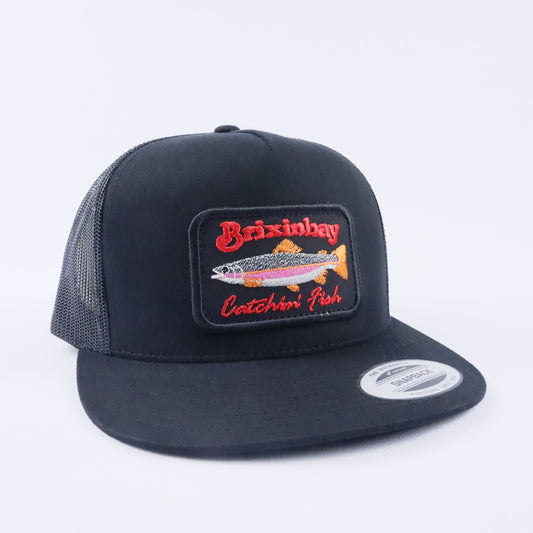 Catchin' Fish Black/ Black 5 Panel