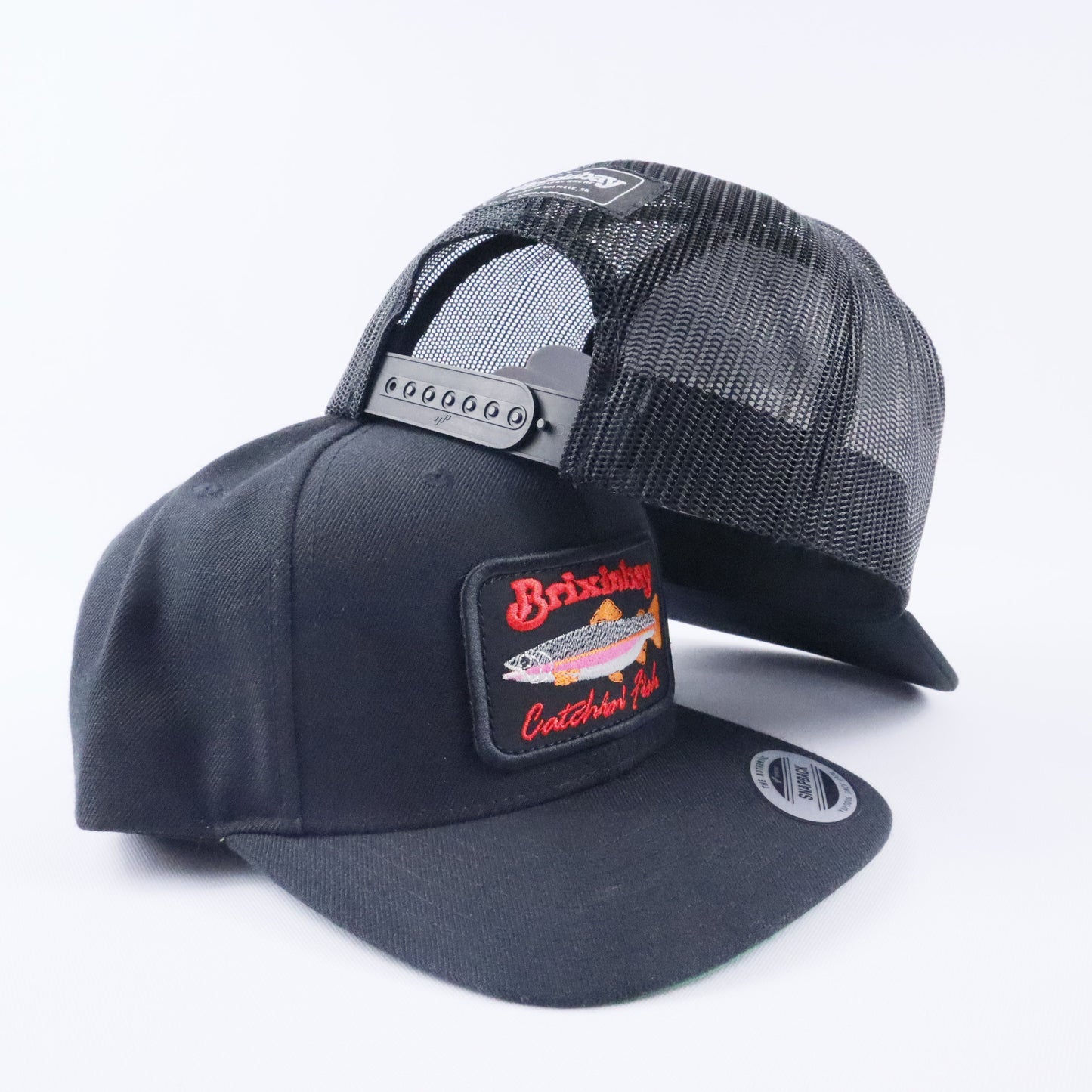 Catchin' Fish Black/ Black 5 Panel