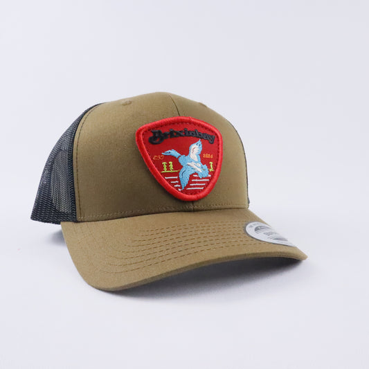 Duck Hunter 6 Panel Cayote Brown/ Black
