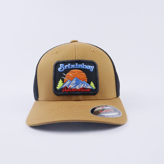 SUNSET 6 Panel Caramel/ Black