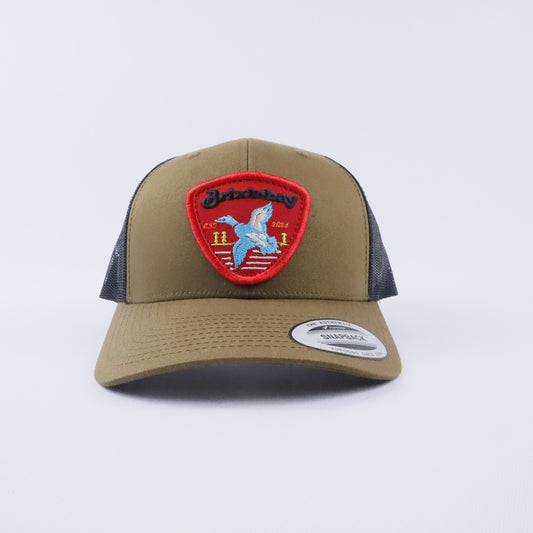 Duck Hunter 6 Panel Cayote Brown/ Black