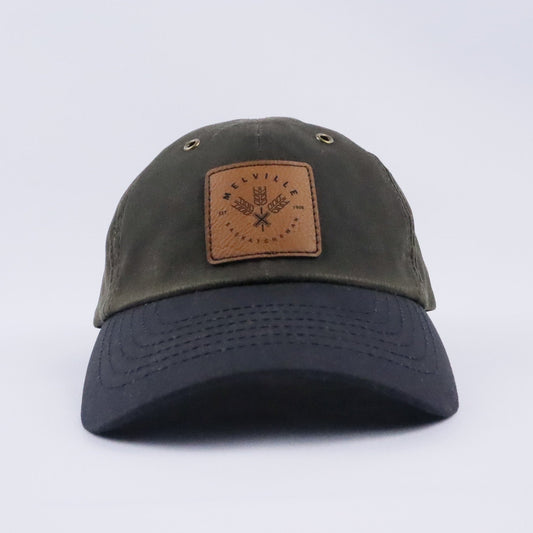 Melville Waxed Cotton Oilskin Contour Cap