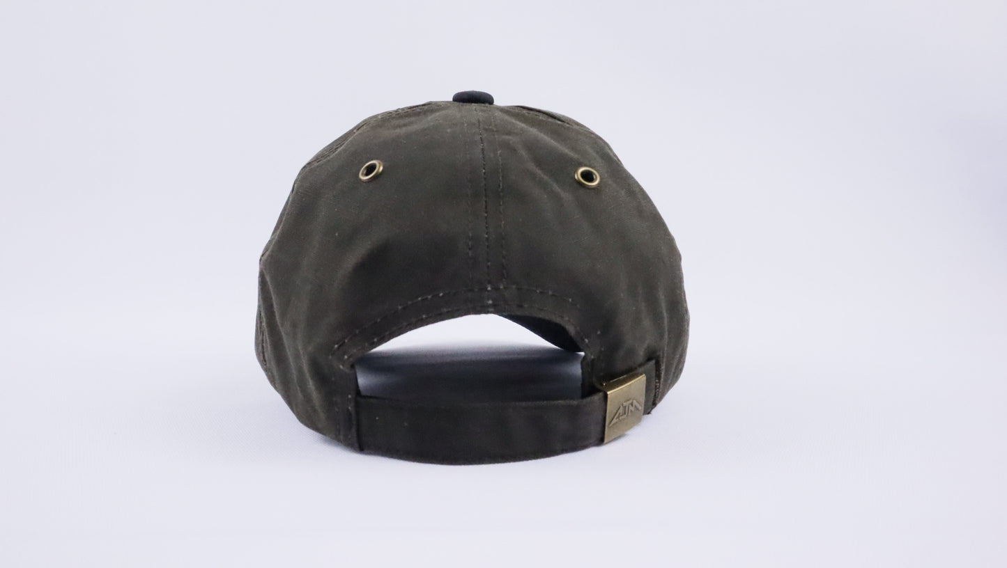 Melville Waxed Cotton Oilskin Contour Cap
