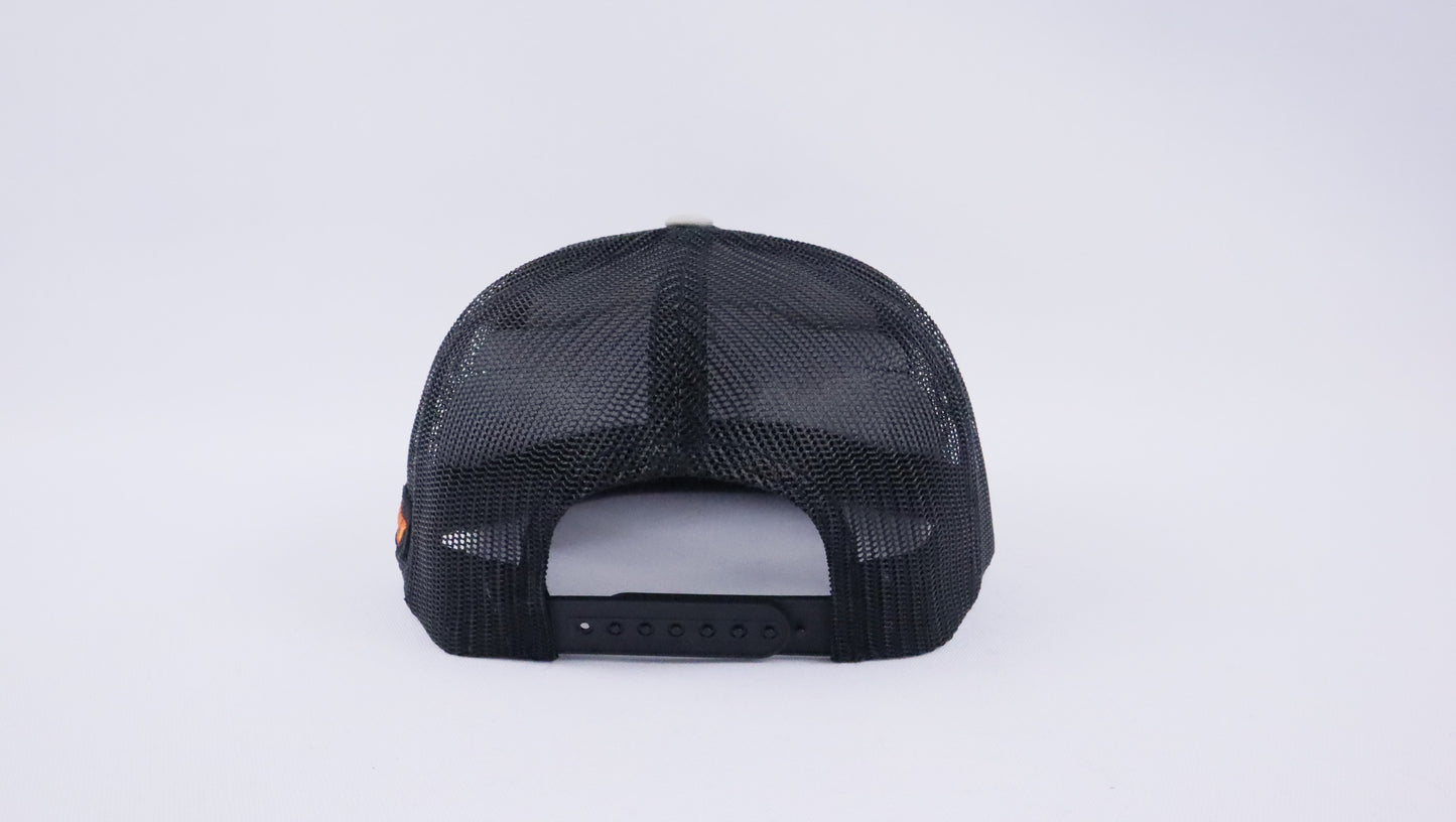 Catchin' Fish Silver Grey/ Black 5 Panel